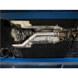aFe Power | MACH Force-Xp 3 IN 304 Stainless Steel Front Resonator Delete Pipe - A4 / A5 / allroad / Q5 2.0L 2009-2016