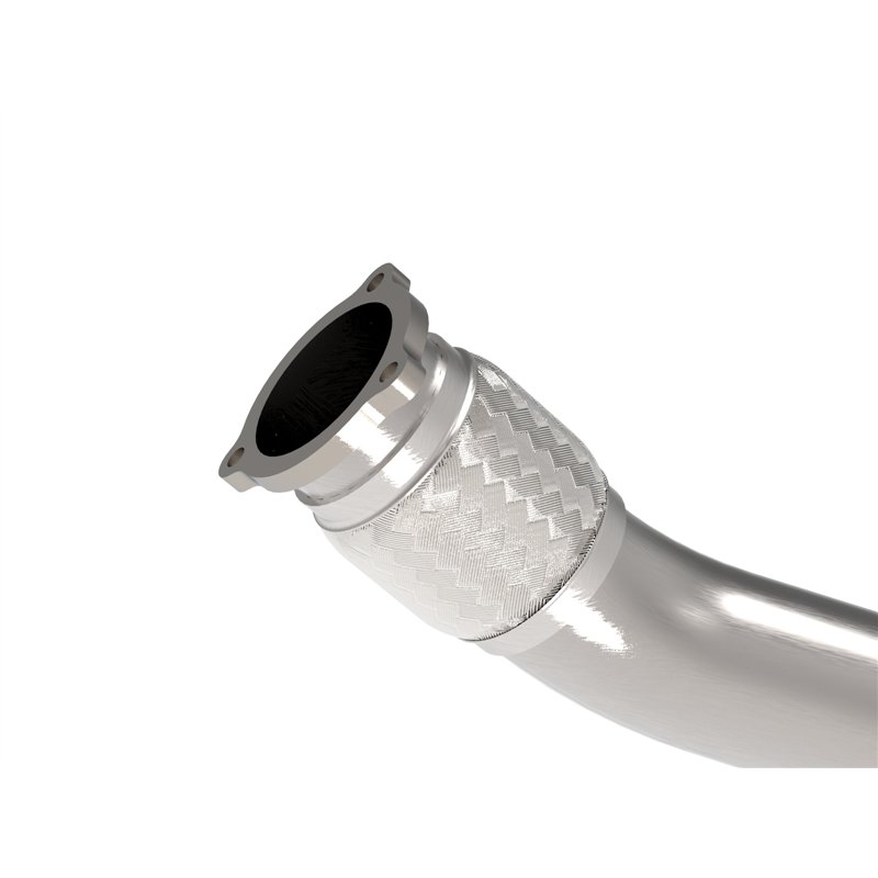 aFe Power | MACH Force-Xp 3 IN 304 Stainless Steel Front Resonator Delete Pipe - A4 / A5 / allroad / Q5 2.0L 2009-2016