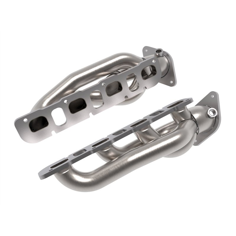 aFe Power | Twisted Steel 1-7/8 IN 304 Stainless Headers w/ Raw Finish - Ram 1500 6.2L 2021-2024