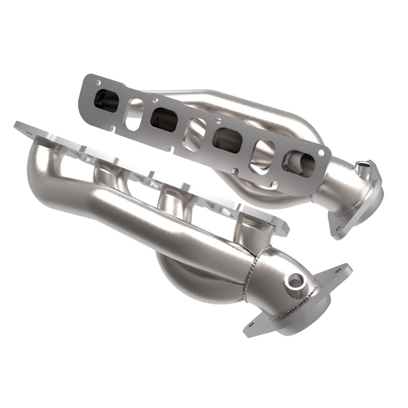 aFe Power | Twisted Steel 1-7/8 IN 304 Stainless Headers w/ Raw Finish - Ram 1500 6.2L 2021-2024