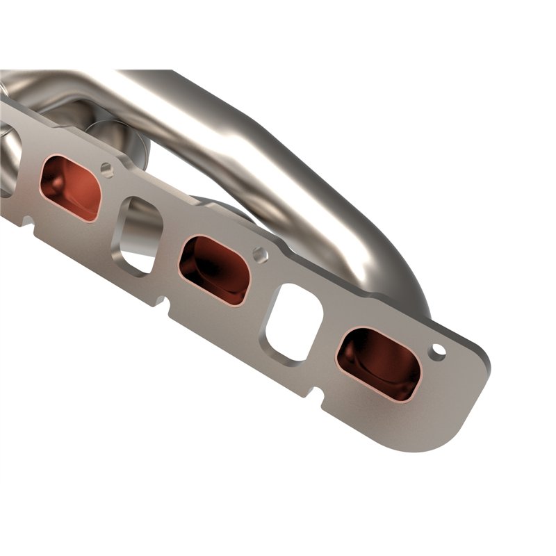 aFe Power | Twisted Steel 1-7/8 IN 304 Stainless Headers w/ Titanium Coat Finish - Ram 1500 6.2L 2021-2024