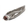 aFe Power | Twisted Steel 304 Stainless Steel Short Tube Header w/ Titanium Coat Finish