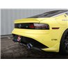 aFe Power | Takeda 2-1/2 IN 304 Stainless Steel Axle-Back Exhaust System w/ Blue Flame Tip - Z 3.0T 2023-2025