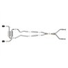 aFe Power | Takeda 2-1/2 IN 304 Stainless Steel Cat-Back Exhaust System w/ Black Tips - Q50 3.7L 2014-2015
