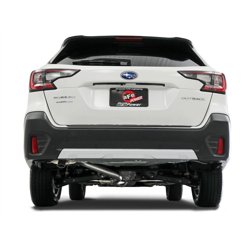 aFe Power | Takeda 2-1/2 IN 304 Stainless Steel Cat-Back Exhaust System - Outback 2.5L 2020-2025