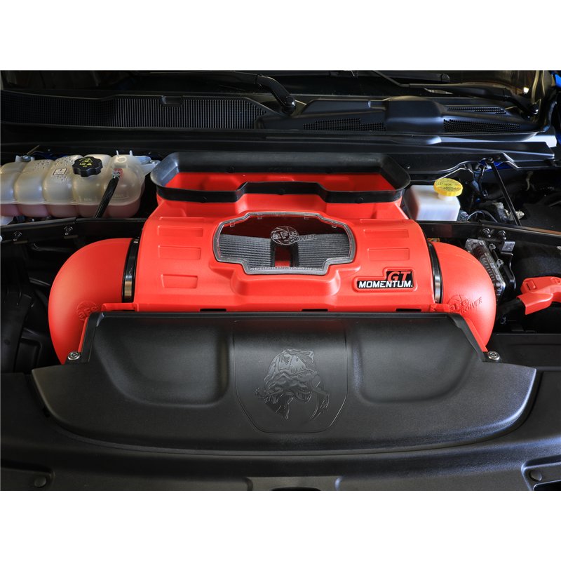 aFe Power | Momentum GT Cold Air Intake System Red w/ Pro DRY S Filter - Ram 1500 6.2L 2021-2024