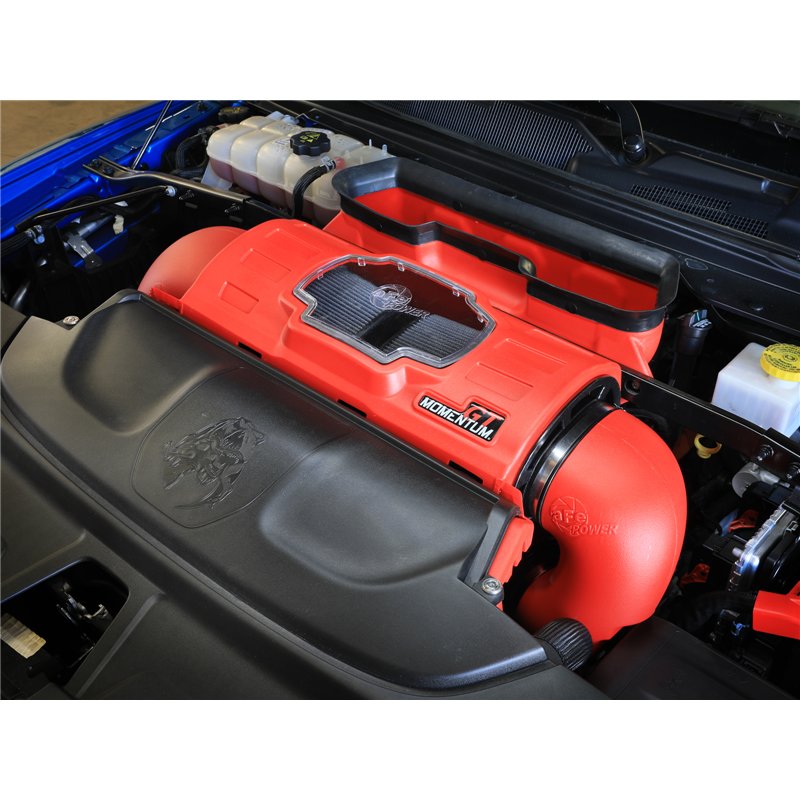 aFe Power | Momentum GT Cold Air Intake System Red w/ Pro DRY S Filter - Ram 1500 6.2L 2021-2024