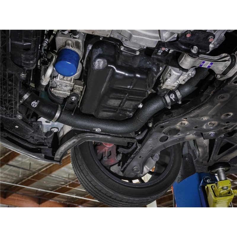 aFe Power | BladeRunner Aluminum Hot and Cold Charge Pipe Kit Black - Kona N 2.0T 2022-2023