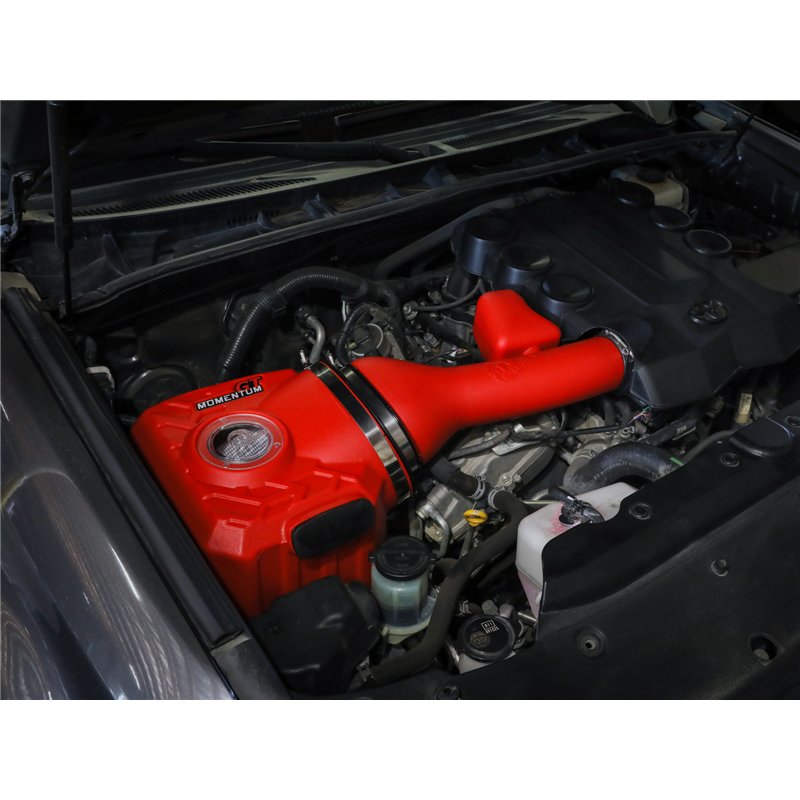aFe Power | Momentum GT Cold Air Intake System Red w/ Pro DRY S Filter - 4Runner / FJ Cruiser 4.0L 2003-2024