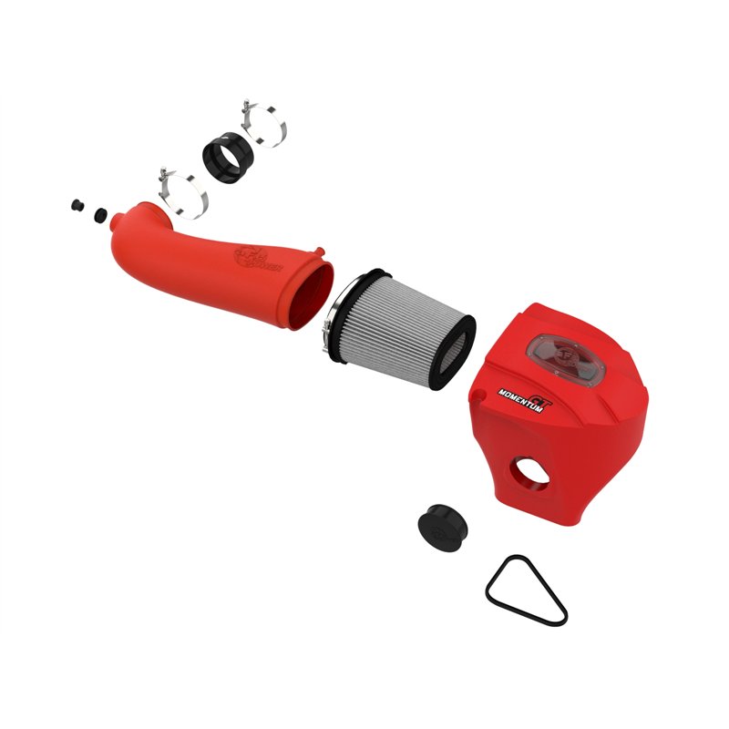 aFe Power | Momentum GT Cold Air Intake System Red w/ Pro DRY S Filter - 300 / Challenger / Charger 5.7L 2011-2023
