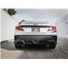 aFe Power | Takeda 3 IN to 2-1/2 IN 304 Stainless Steel Cat-Back Exhaust System w/ Black T - WRX 2.4T 2022-2025