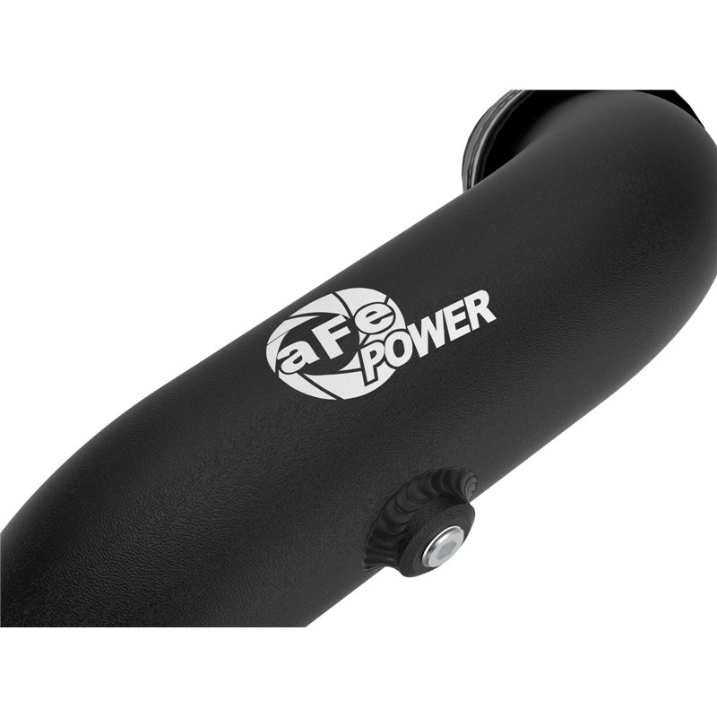 aFe Power | BladeRunner 2-1/4 IN Aluminum Hot Charge Pipe Black - Explorer / Aviator 3.0T 2020-2021