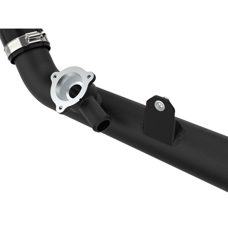 aFe Power | BladeRunner 2-1/4 IN Aluminum Hot Charge Pipe Black - Explorer / Aviator 3.0T 2020-2021