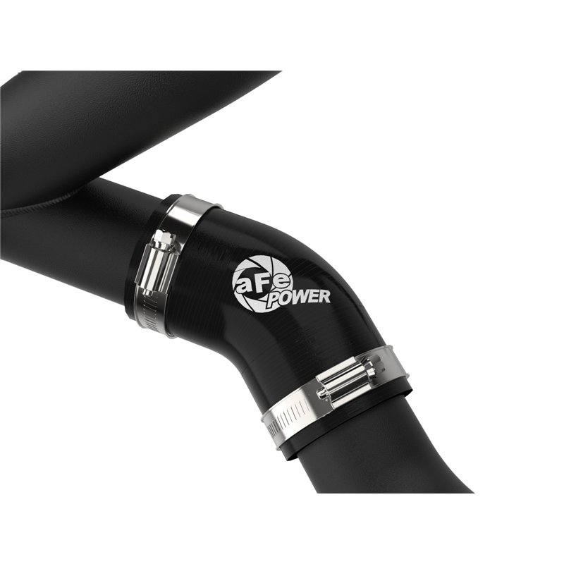 aFe Power | BladeRunner 2-1/4 IN Aluminum Hot Charge Pipe Black - Explorer / Aviator 3.0T 2020-2021