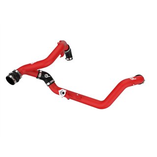 aFe Power | BladeRunner 2-1/4 IN Aluminum Hot Charge Pipe Red - Explorer / Aviator 3.0T 2020-2021