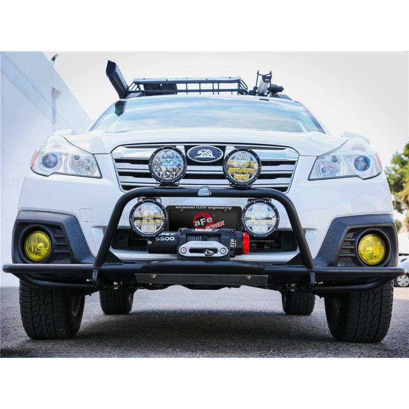 aFe Power | aFe POWER Terra Guard Bumper w/ Winch Mount - Outback 2.4T 2022-2024