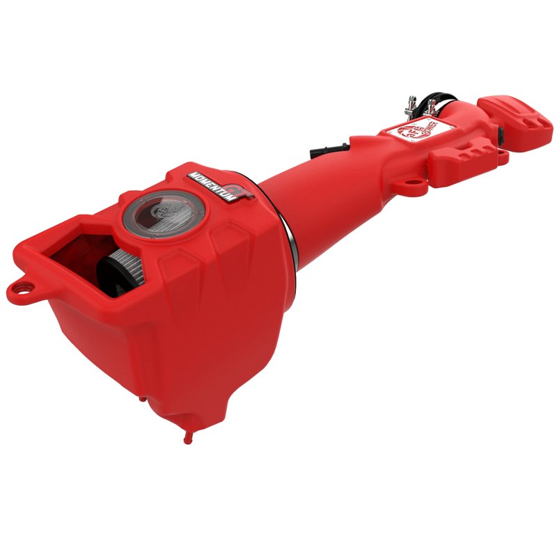 aFe Power | Momentum GT Cold Air Intake System Red w/ Pro DRY S Filter - Gladiator / Wrangler (JL) 3.6L 2018-2023