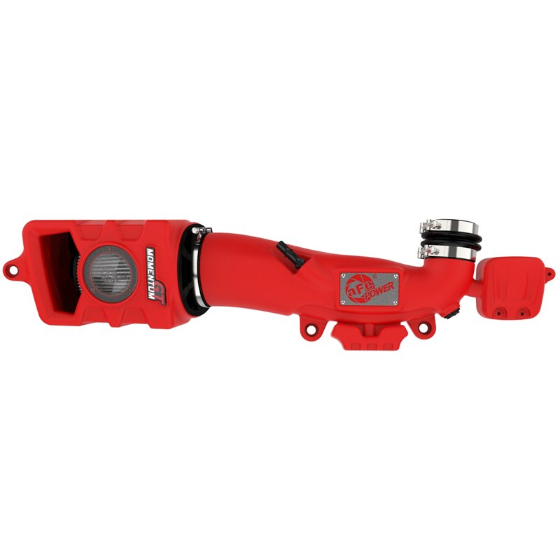 aFe Power | Momentum GT Cold Air Intake System Red w/ Pro DRY S Filter - Gladiator / Wrangler (JL) 3.6L 2018-2023