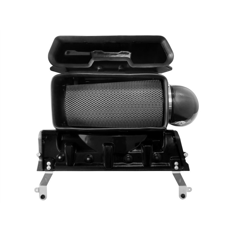 aFe Power | Track Series Carbon Fiber Intake System w/ Pro 5R Filter Black - Ram 1500 6.2L 2021-2024