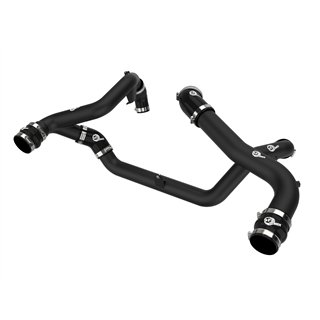 aFe Power | BladeRunner Aluminum Hot and Cold Charge Pipe Kit Black - Explorer / Aviator 3.0T 2022-2025