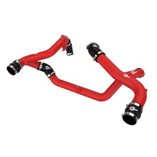 aFe Power | BladeRunner 2-1/4 IN to 2-3/4 IN Aluminum Hot Charge Pipe Black - Explorer / Aviator 3.0T 2022-2025