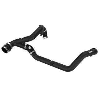 aFe Power | BladeRunner 2-1/4 IN Aluminum Hot Charge Pipe Black - Explorer / Aviator 3.0T 2022-2025