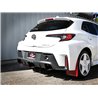 aFe Power | Gemini XV 3 IN to 2-1/2 IN 304 Stainless Steel Cat-Back Exhaust w/ Cut-Out Bla - GR Corolla 1.6T 2023-2025