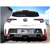 aFe Power | Gemini XV 3 IN to 2-1/2 IN 304 Stainless Steel Cat-Back Exhaust w/ Cut-Out Bla - GR Corolla 1.6T 2023-2025