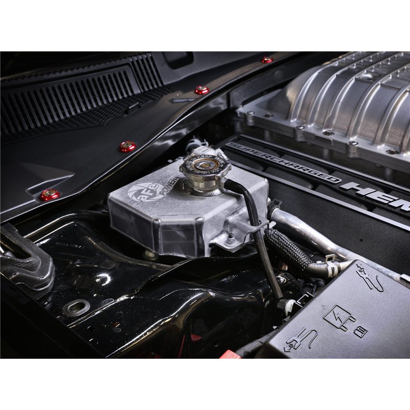 aFe Power | BladeRunner GT Series Supercharger Expansion Tank - Challenger / Charger 6.2L 2015-2023