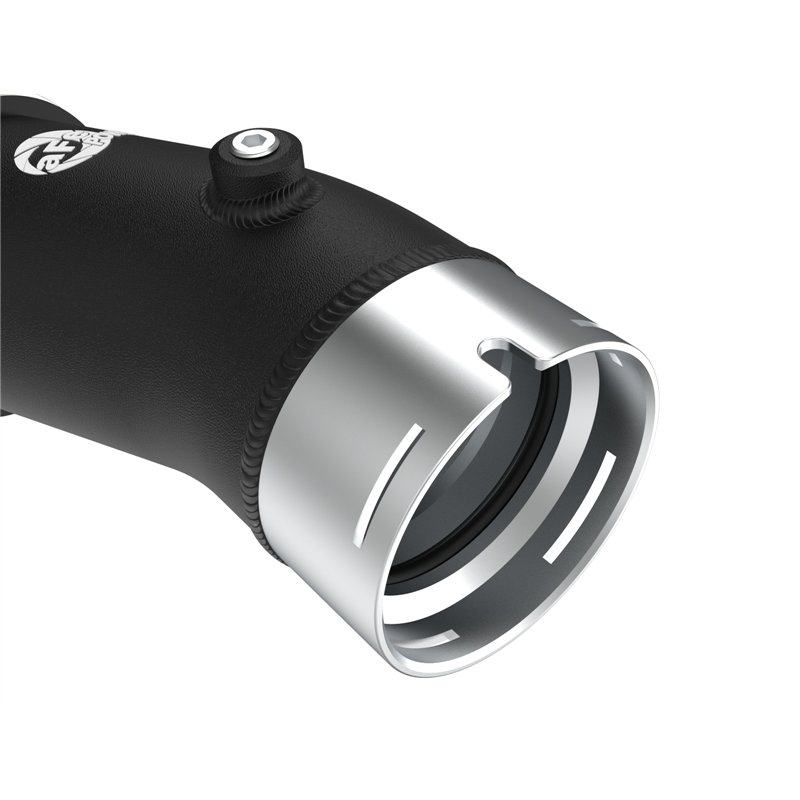 aFe Power | BladeRunner Aluminum Hot and Cold Charge Pipe Kit Black - Land Cruiser / Tacoma 2.4T 2024-2025