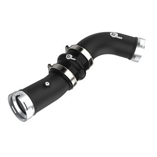 aFe Power | BladeRunner 2-1/2 IN Aluminum Hot Charge Pipe Black - Land Cruiser / Tacoma 2.4T 2024-2025