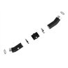 aFe Power | BladeRunner 3 IN Aluminum Cold Charge Pipe Black - Land Cruiser / Tacoma 2.4T 2024-2025