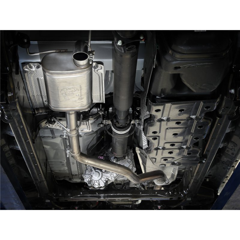 aFe Power | ROCK BASHER 2-1/2 IN 409 Stainless Steel Cat-Back Exhaust System - Tacoma 2.4T 2024-2025