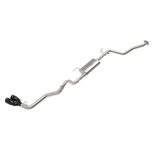 aFe Power | Vulcan Series 2-1/2 IN to 3 IN Stainless Steel Cat-Back Exhaust w/Black Tip - Tacoma 2.4T 2024-2025