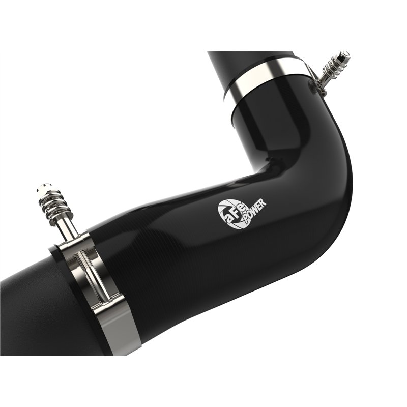 aFe Power | BladeRunner Aluminum Hot and Cold Charge Pipe Kit Black - Silverado / Sierra 2500 HD / 3500 HD 6.6L 2024-2025