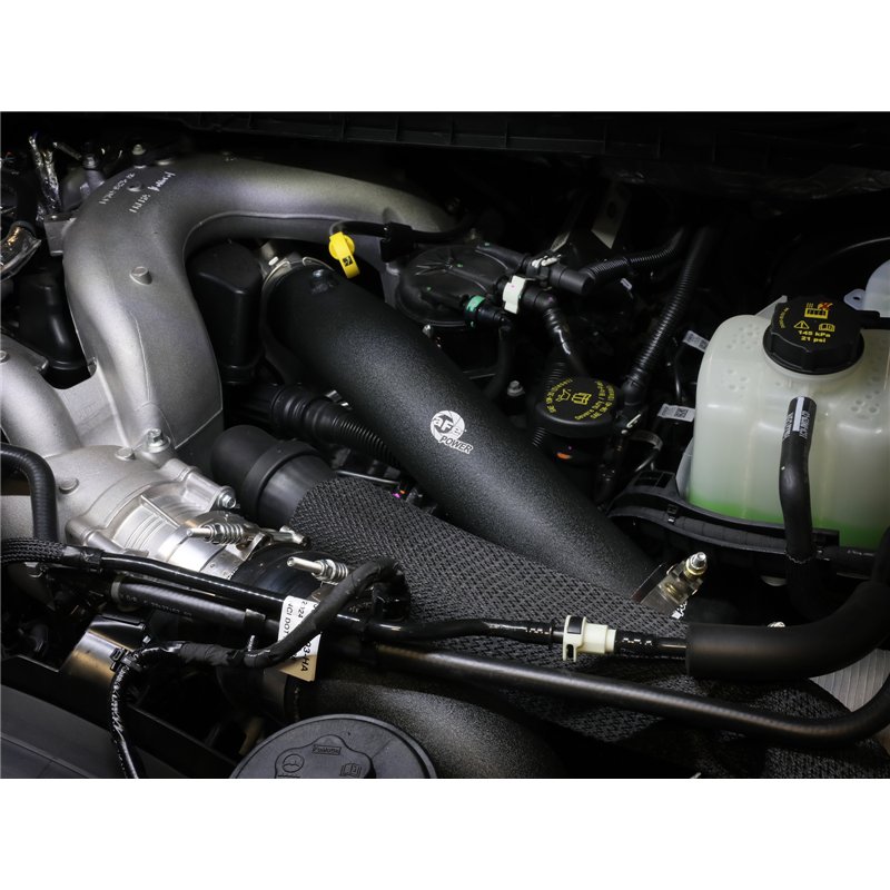 aFe Power | BladeRunner 3 IN Aluminum Hot Charge Pipe Red - F-250 / F-350 6.7L 2023-2025
