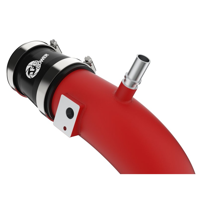 aFe Power | BladeRunner 2-1/4 IN & 3 IN Aluminum Hot and Cold Charge Pipe Kit Red - Bronco / Ranger 3.0T 2022-2025