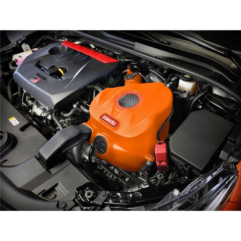 aFe Power | Takeda Momentum Cold Air Intake System Orange w/ Pro DRY S Filter - GR Corolla 1.6T 2023-2025