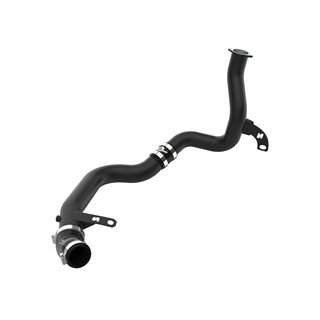 aFe Power | BladeRunner 2-1/4 IN to 2-1/2 IN Aluminum Hot Charge Pipe Black - Veloster N 2.0T 2019-2022