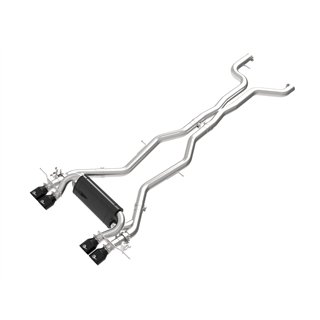 aFe Power | MACH Force-Xp Cat-Back Exhaust 3 to 2-1/2 IN 304 S/S w/ Black Tips - M2 3.0T 2023-2025