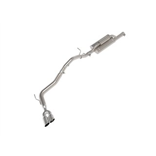 aFe Power | Vulcan Series 2-1/2 IN to 3 IN Stainless Steel Cat-Back Exhaust System Polishe - Ranger 2.3T 2024-2025