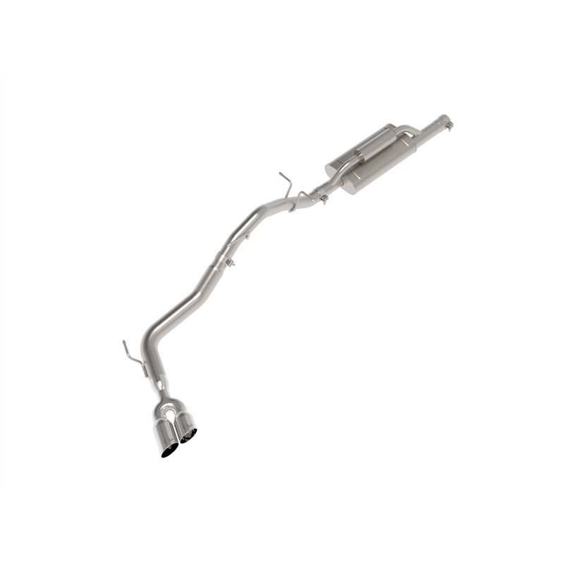 aFe Power | Vulcan Series 2-1/2 IN to 3 IN Stainless Steel Cat-Back Exhaust System Polishe - Ranger 2.3T 2024-2025