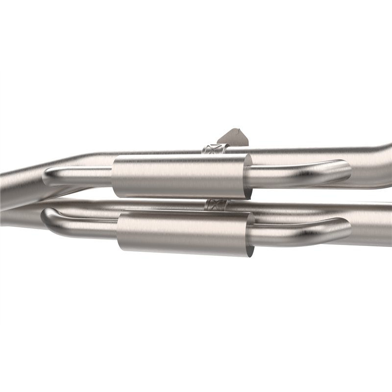aFe Power | Vulcan Series 3 IN 304 Stainless Steel Cat-Back Exhaust System w/Black Tip - Ranger 3.0T 2024-2026