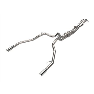 aFe Power | Vulcan Series 3 IN 304 Stainless Steel Cat-Back Exhaust System w/Polished Tip - Ranger 3.0T 2024-2026