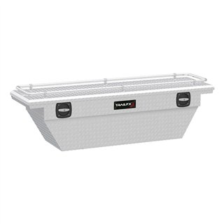 TrailFX | Crsovr Dep Ang Low Profil Sgl Lid Dia Trd Brit Alum 69x19.25x17.5 W/Rail On Lid - Chevrolet / Ford 2000-2025