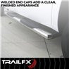 TrailFX | 4 Inch Oval Straight, Rocker Panel Mount - 4Runner 2.4T 2025-2026