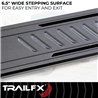 TrailFX | With 6-1/2 Inch Wide Step Area, Rocker Panel Mount - Land Cruiser 2.4T 2024-2025