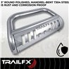 TrailFX | 3 Inch Diameter, Polished, Stainless Steel - Land Cruiser 2.4T 2024-2025