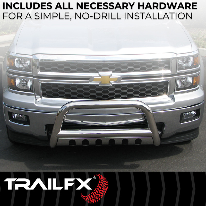 TrailFX | 3 Inch Diameter, Polished, Stainless Steel - Land Cruiser 2.4T 2024-2025