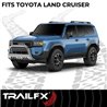 TrailFX | 3 Inch Diameter, Polished, Stainless Steel - Land Cruiser 2.4T 2024-2025